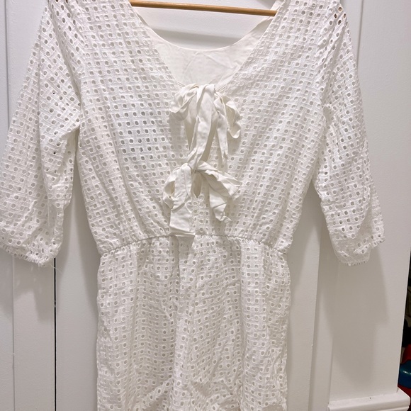 Anthropologie white romper 🏝 - Picture 2 of 8